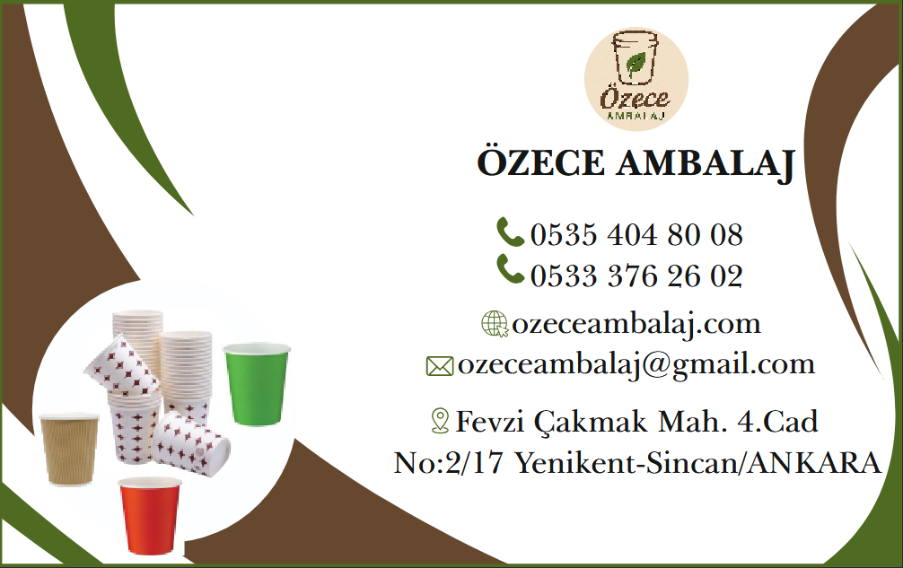 Özece Ambalaj İletişim Bilgileri